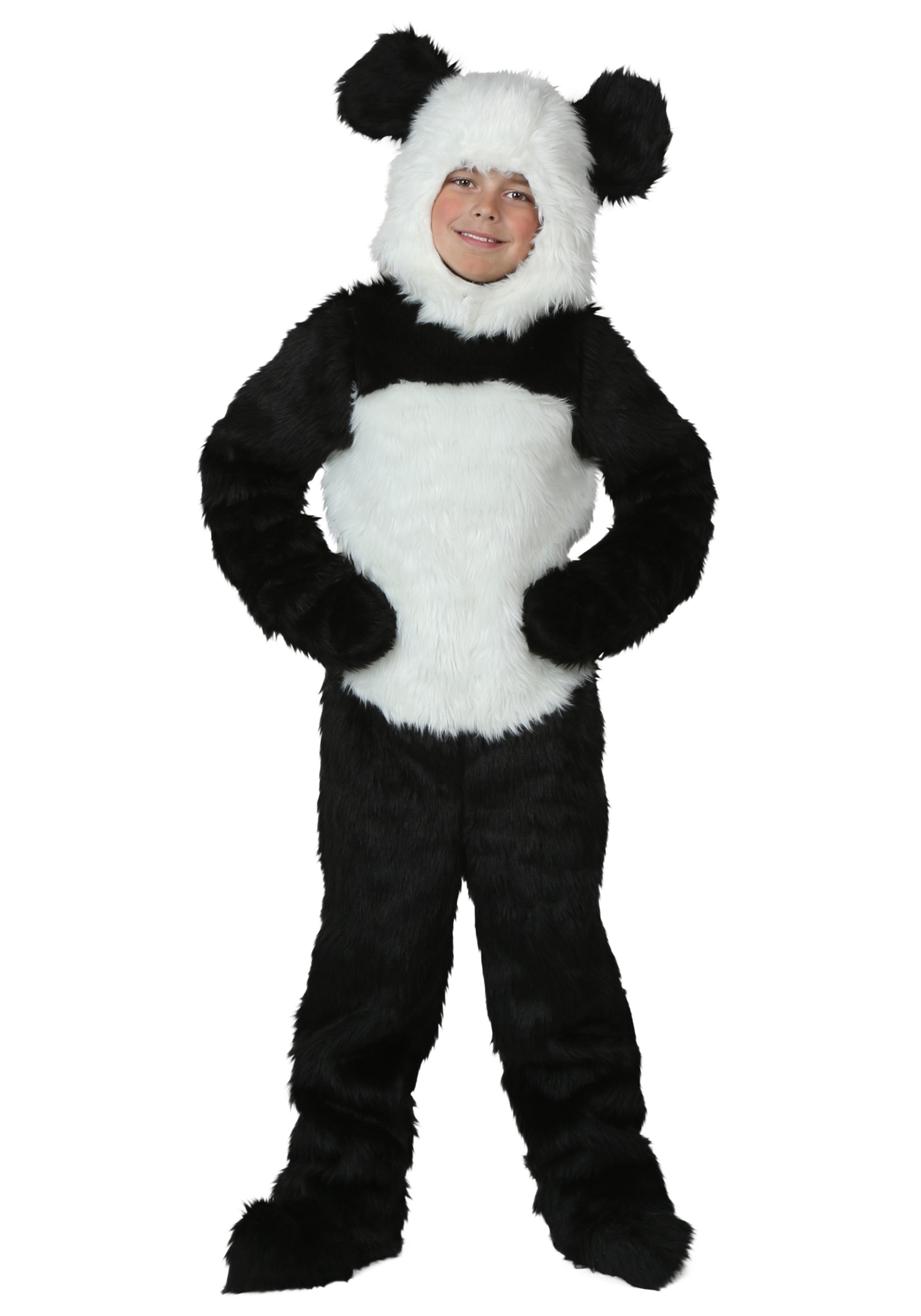 Kids Deluxe Panda Costume