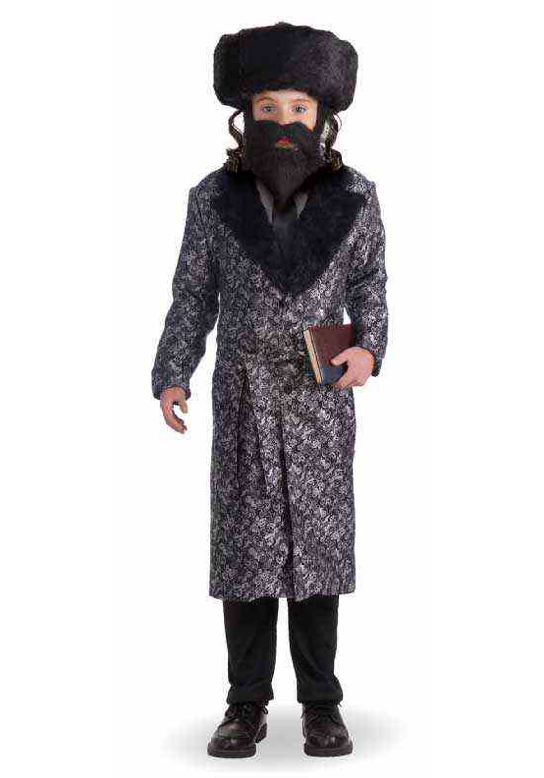 Kids Deluxe Rabbi Costume