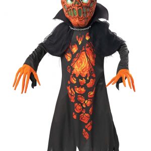 Kid's Demon Pumpkin Costume