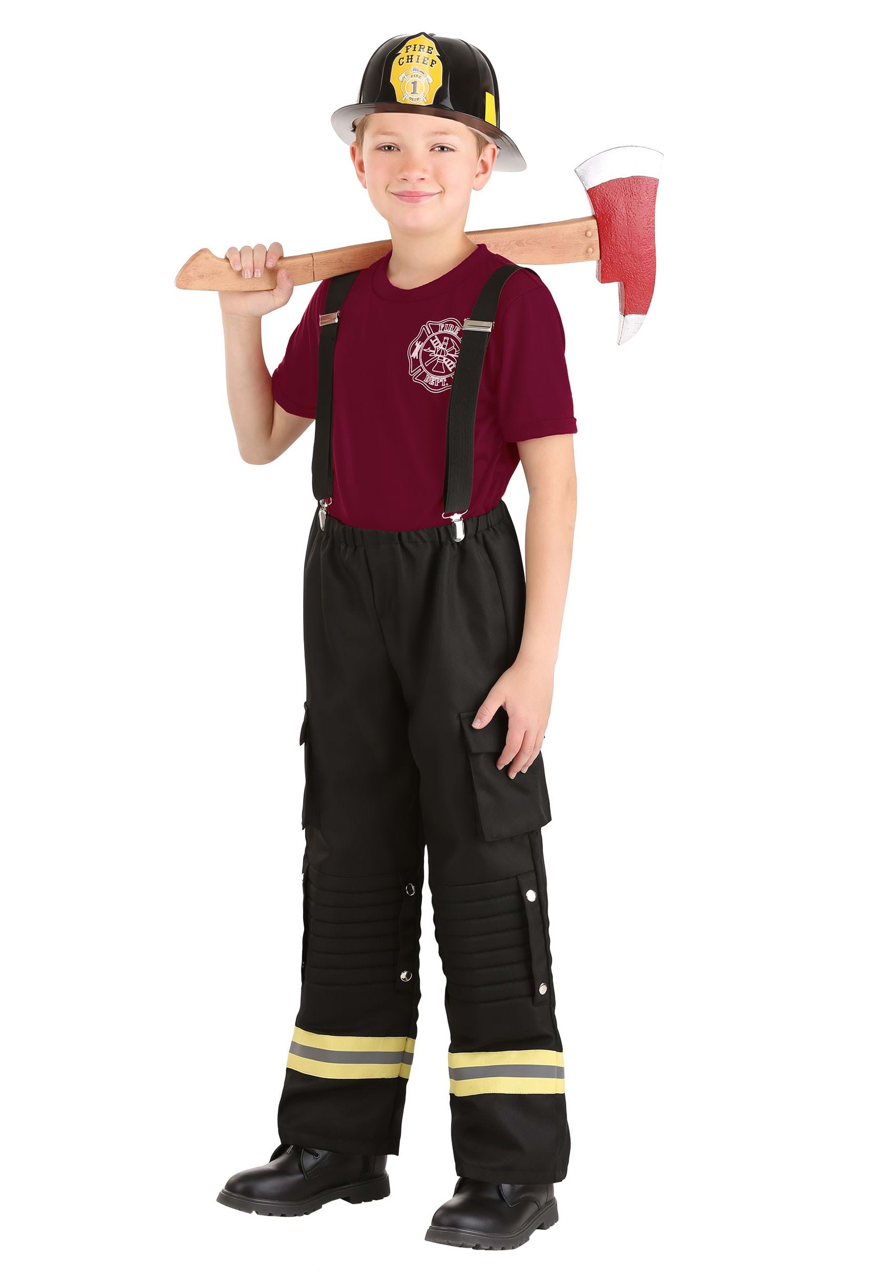 Kid’s Fire Captain Costume