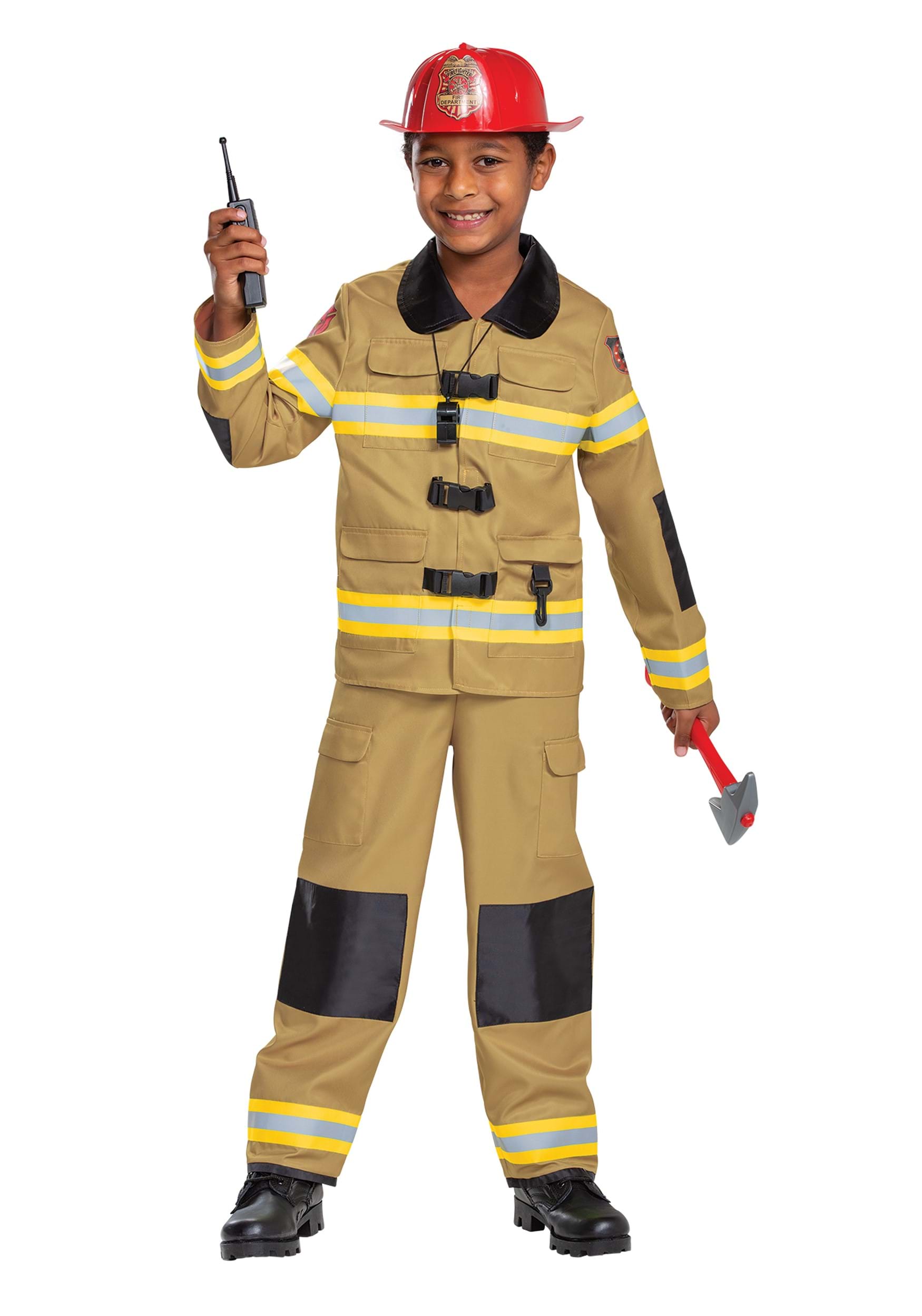 Kid’s Firefighter Prestige Costume