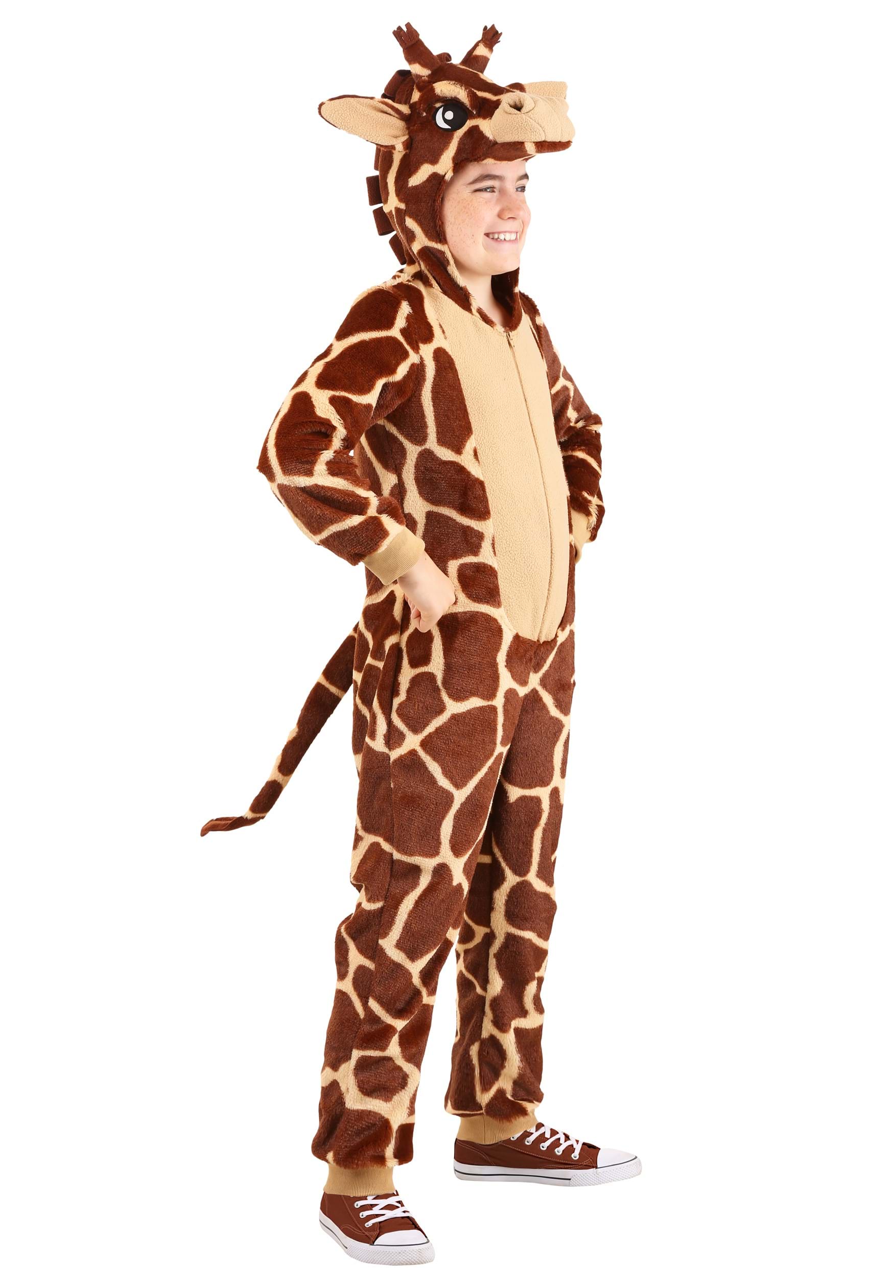 Kid’s Giraffe Jumpsuit Costume