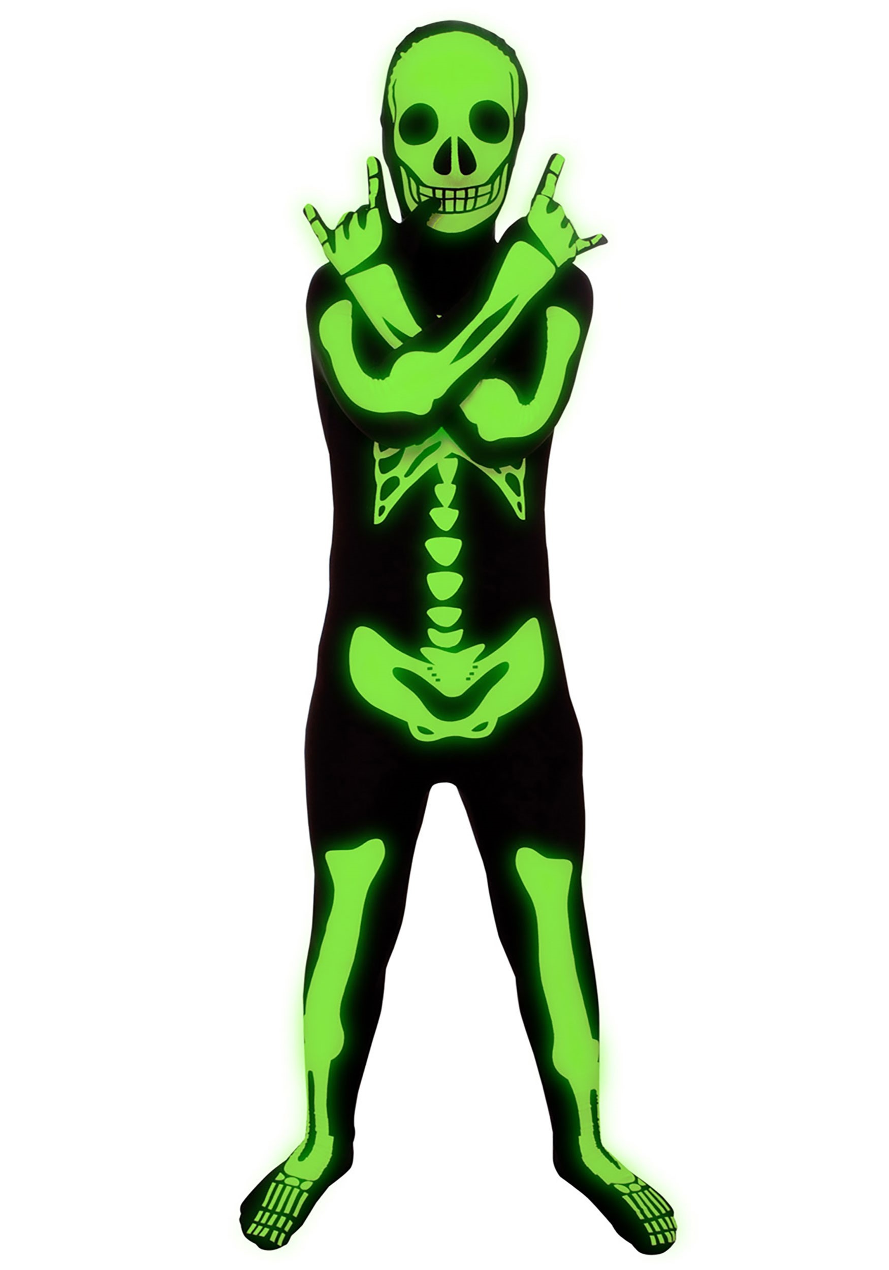 Kid’s Glow in the Dark Skeleton Costume