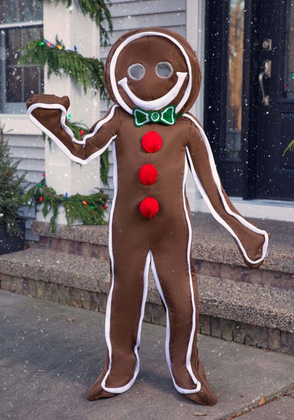 Kid's Iced Gingerbread Man Costume