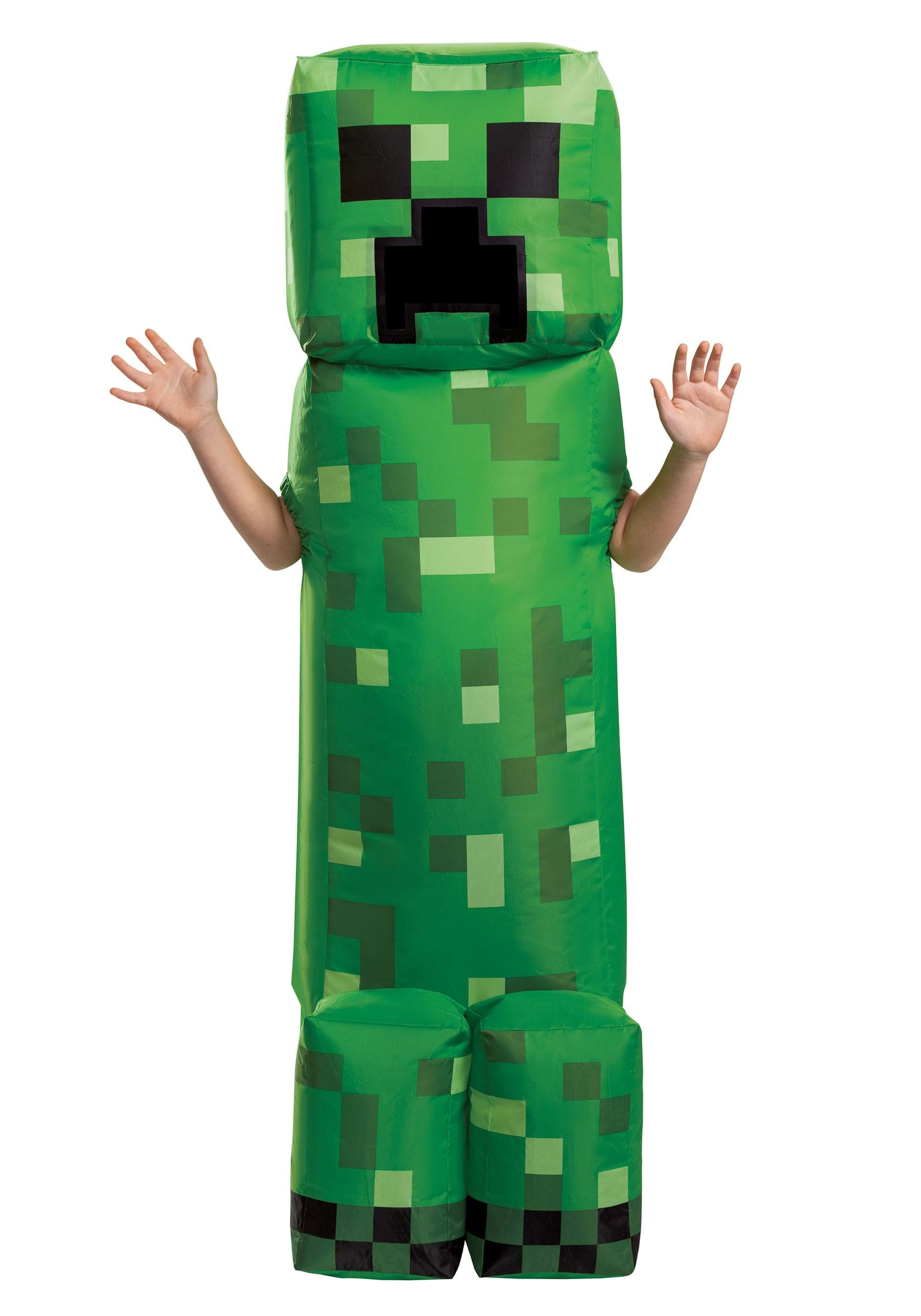 Kid’s Inflatable Minecraft Creeper Costume