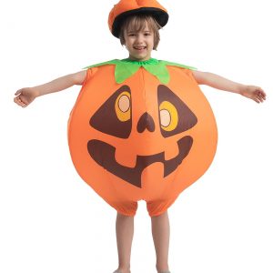 Kid's Inflatable Pumpkin Costume