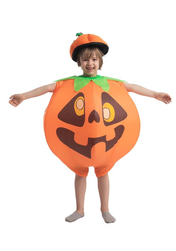 Kid's Inflatable Pumpkin Costume