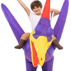 Kid's Inflatable Riding-A-Pteranodon Costume