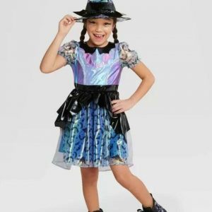 Kids Iridescent Witch Costume