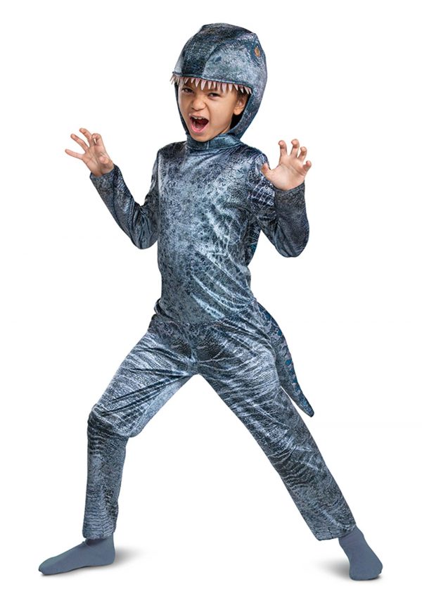 Kids Jurassic World Classic Blue Costume