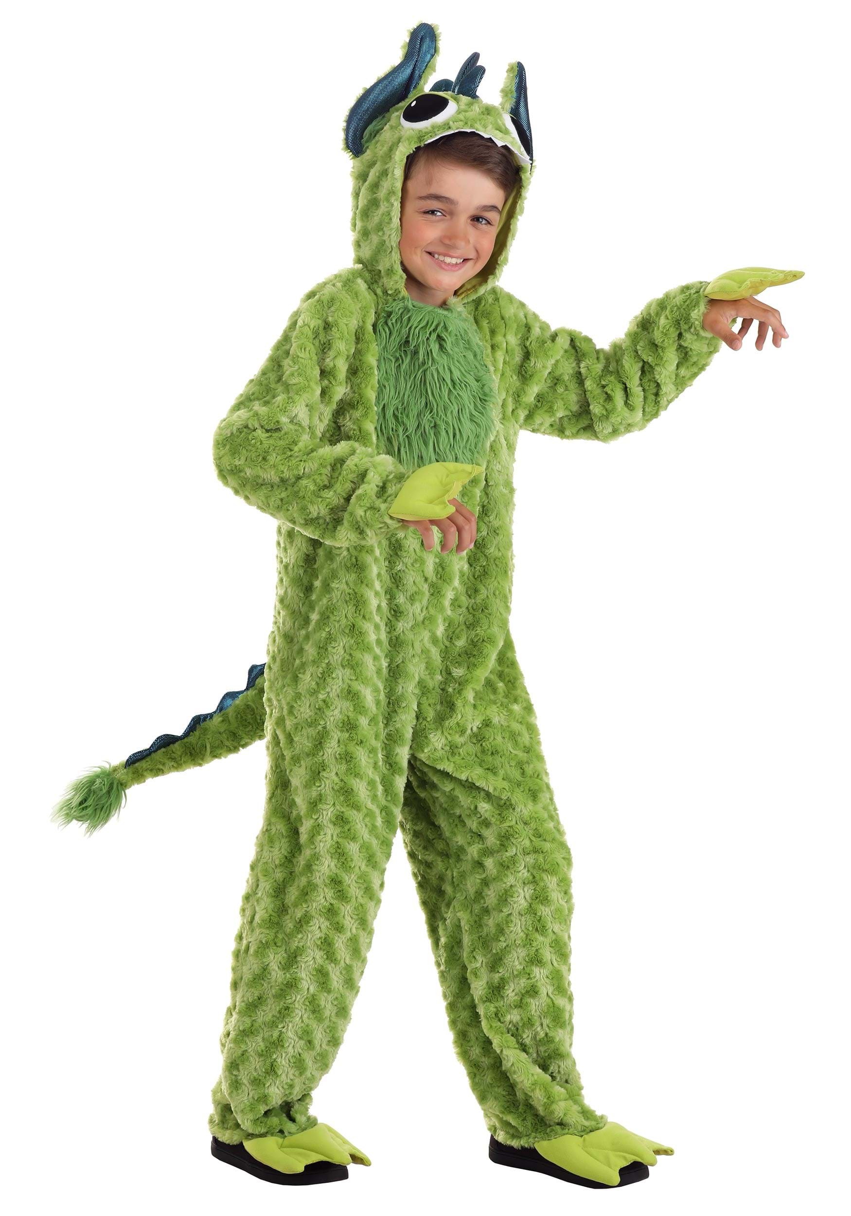 Kid’s Little Green Monster Costume