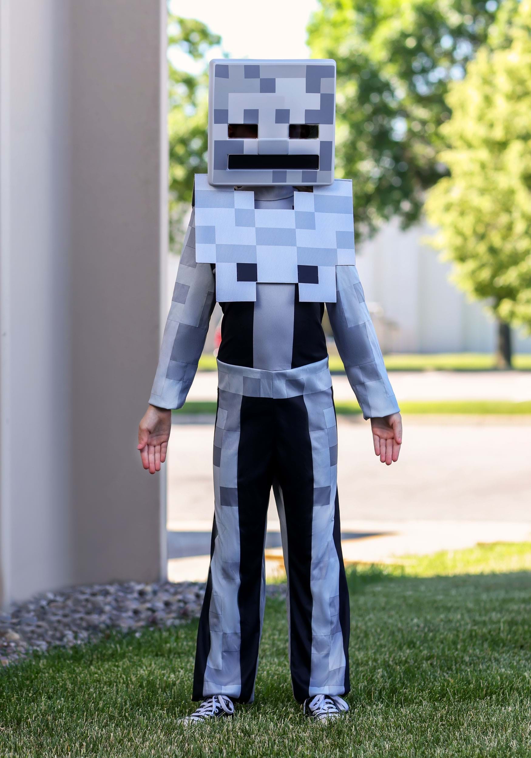 Kid’s Minecraft Classic Skeleton Costume