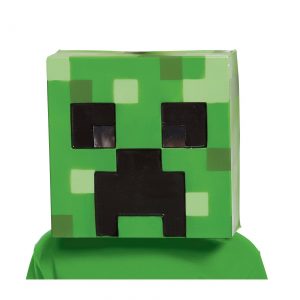 Kid's Minecraft Creeper Vacuform Mask
