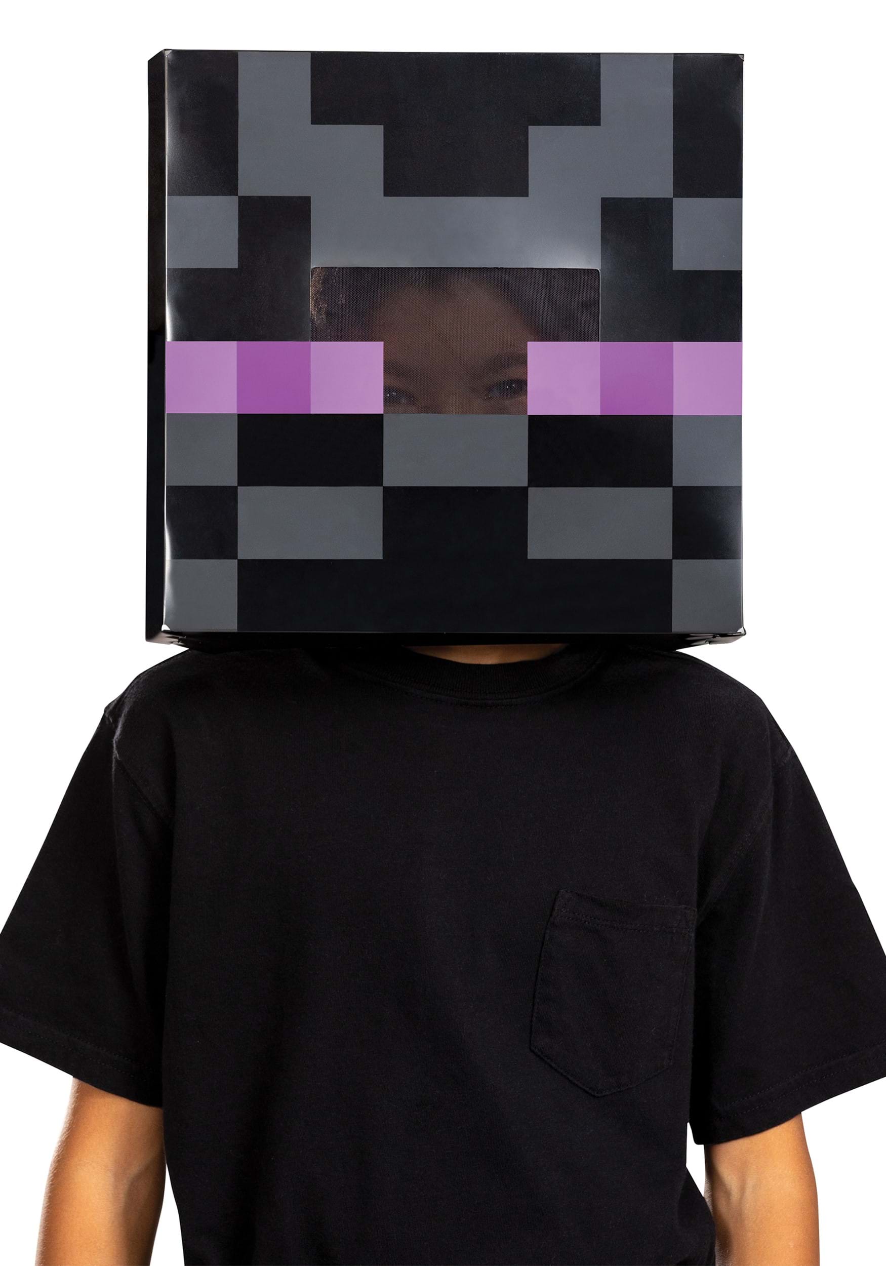 Kid’s Minecraft Enderman Mask