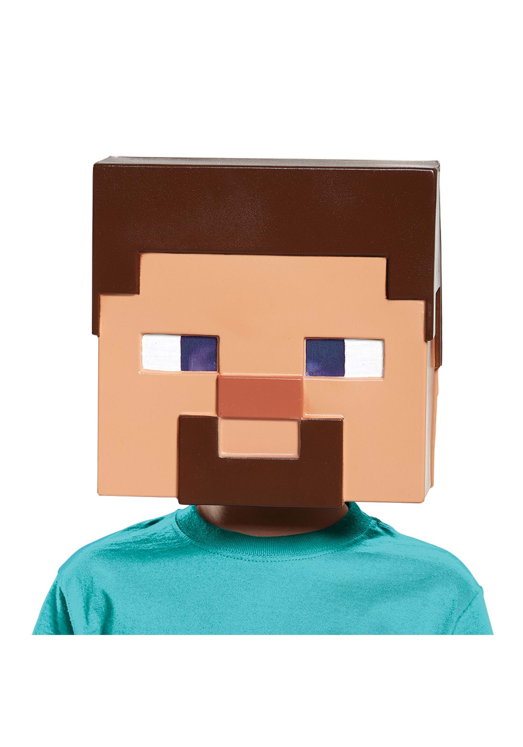 Kid’s Minecraft Steve Vacuform Mask