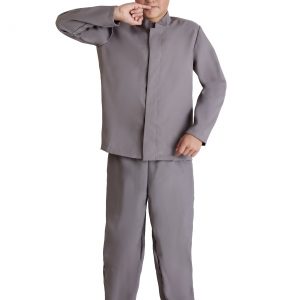 Kids Mini Grey Suit Costume