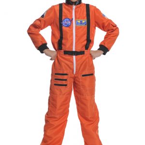 Kid's Orange Astronaut Costume