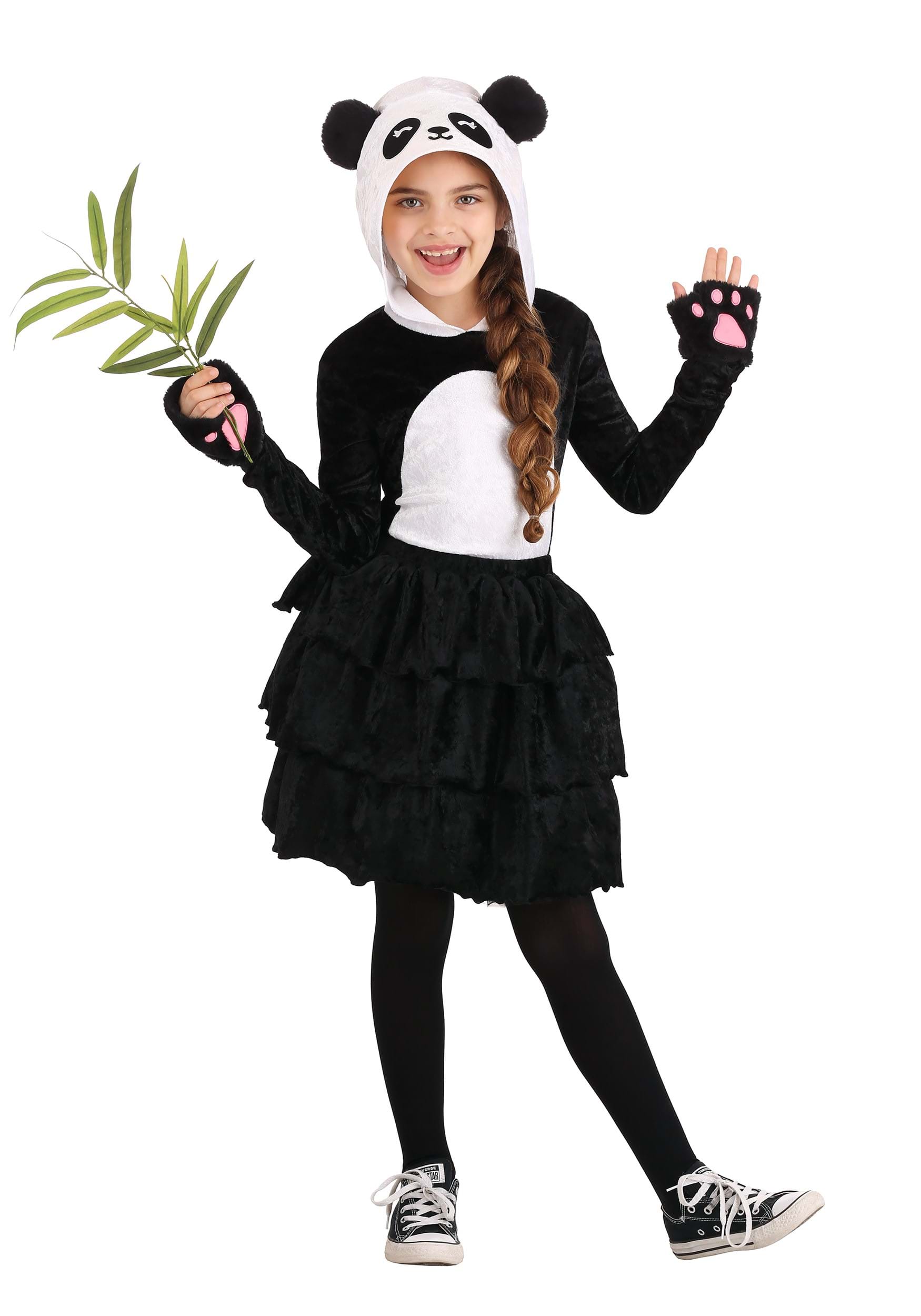 Kid’s Party Dress Panda Costume