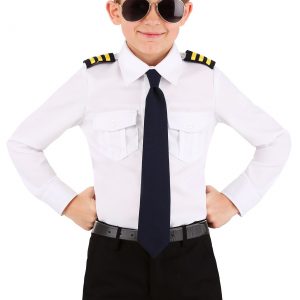 Kid's Pilot Shirt Costume