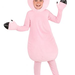 Kid's Pink Pig Costume