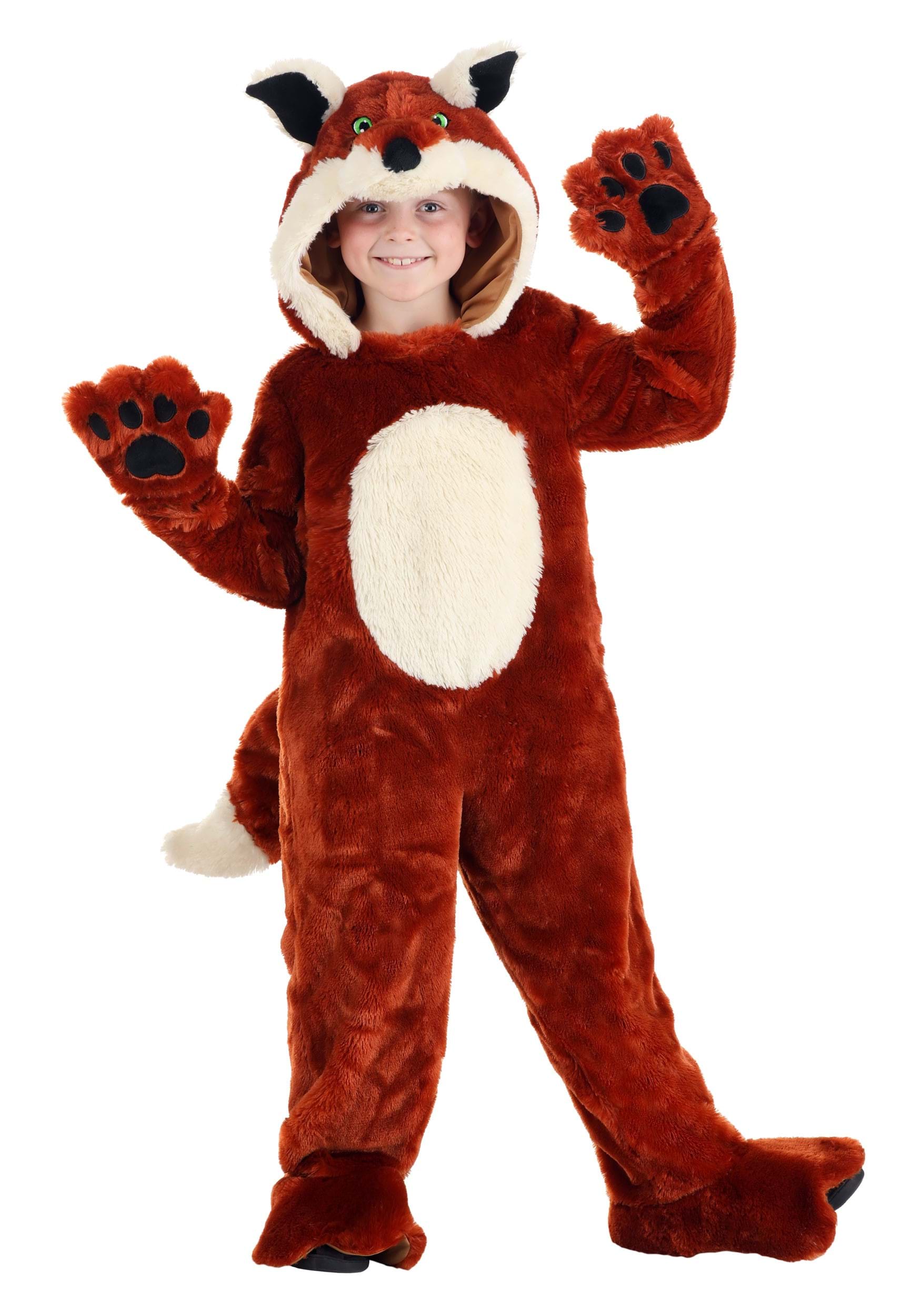 Kid’s Plush Fox Costume