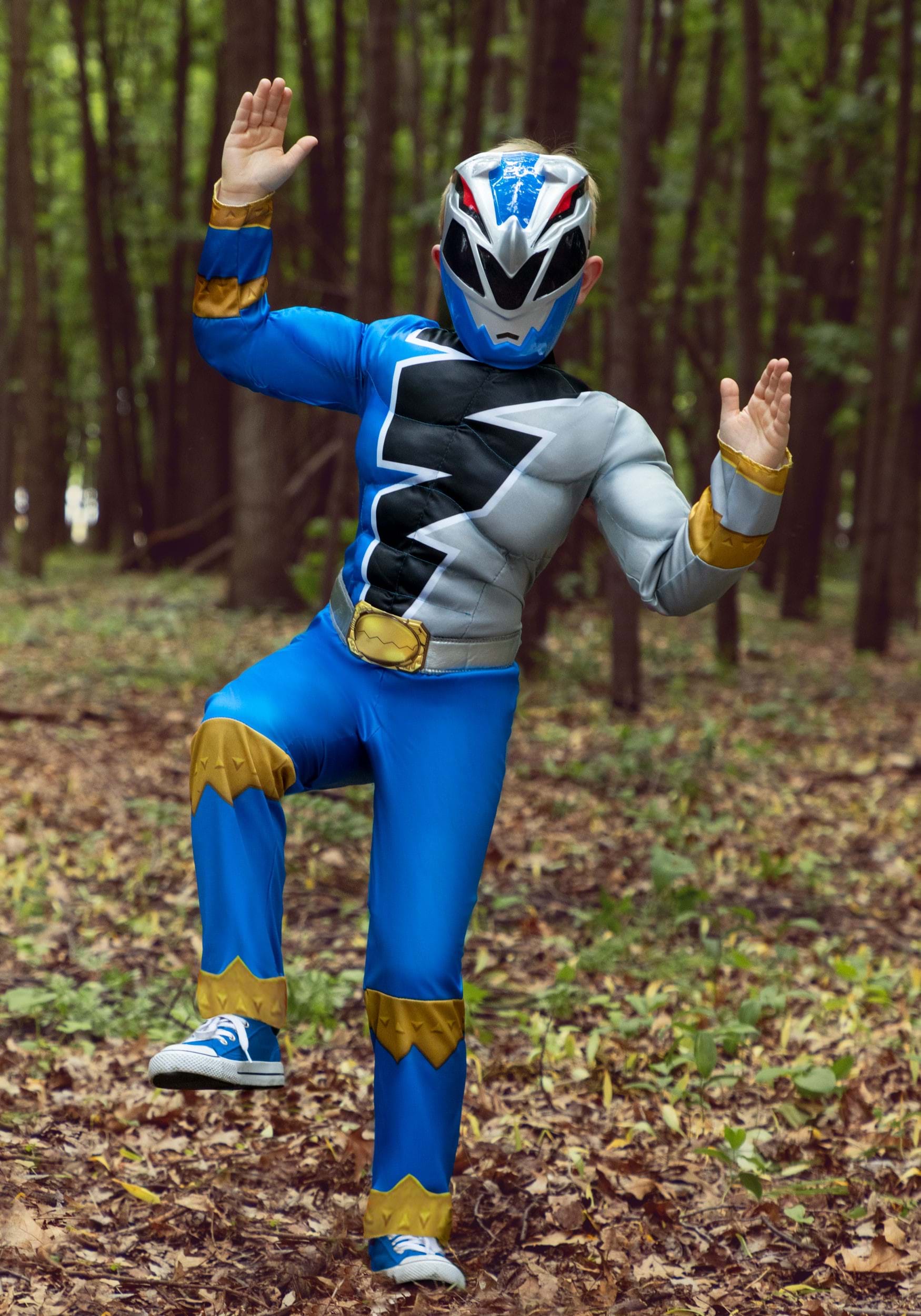 Kid’s Power Rangers Dino Fury Blue Ranger Costume