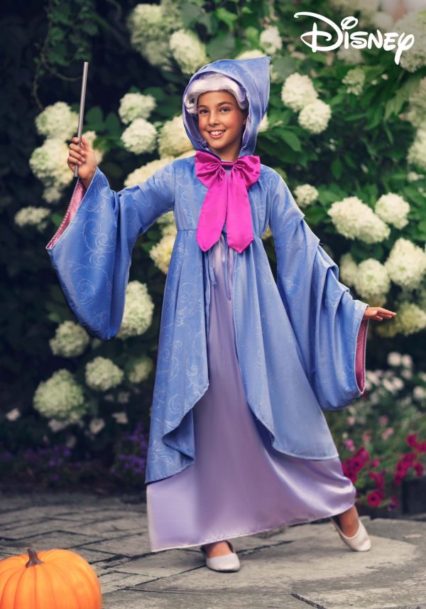Kid's Premium Disney Fairy Godmother Costume