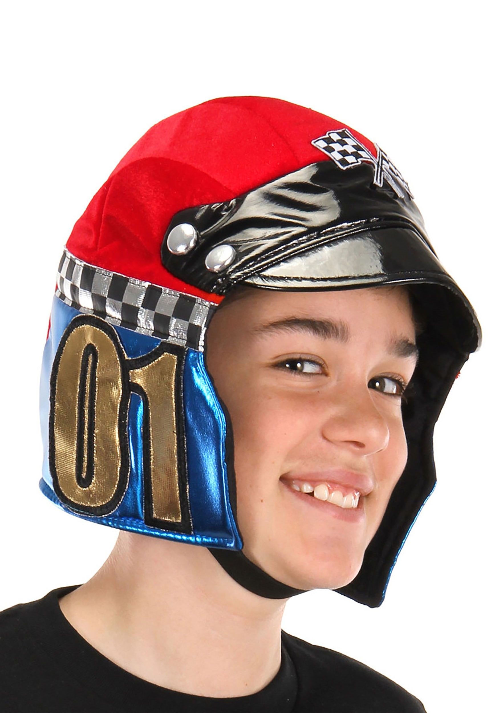 Kid’s Racer Plush Helmet