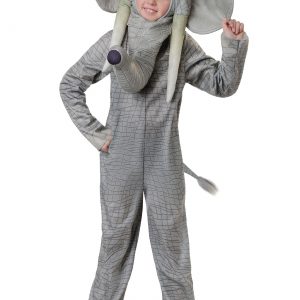 Kid's Realistic Elephant Costume
