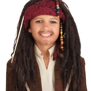 Kid's Realistic Pirate Wig