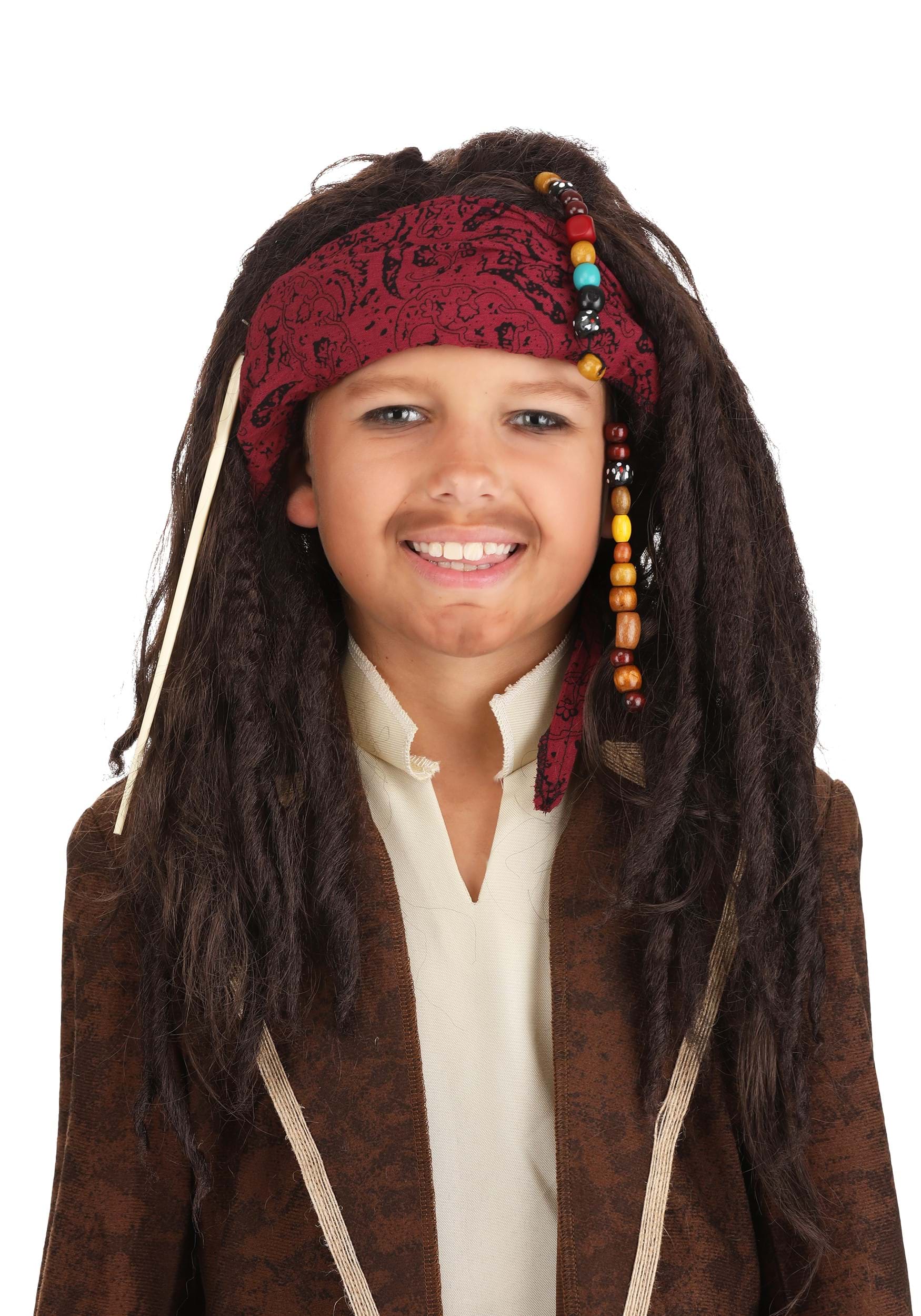 Kid's Realistic Pirate Wig