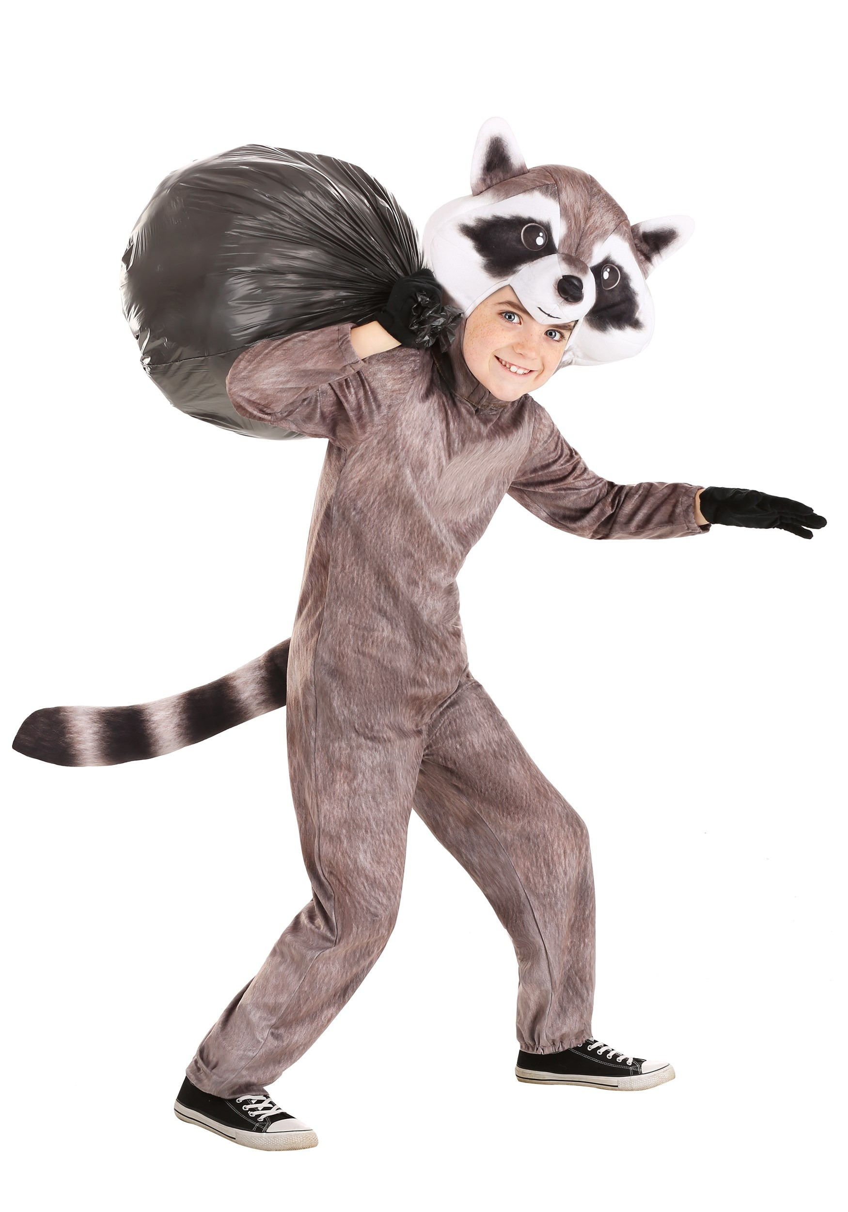 Kid’s Realistic Raccoon Costume