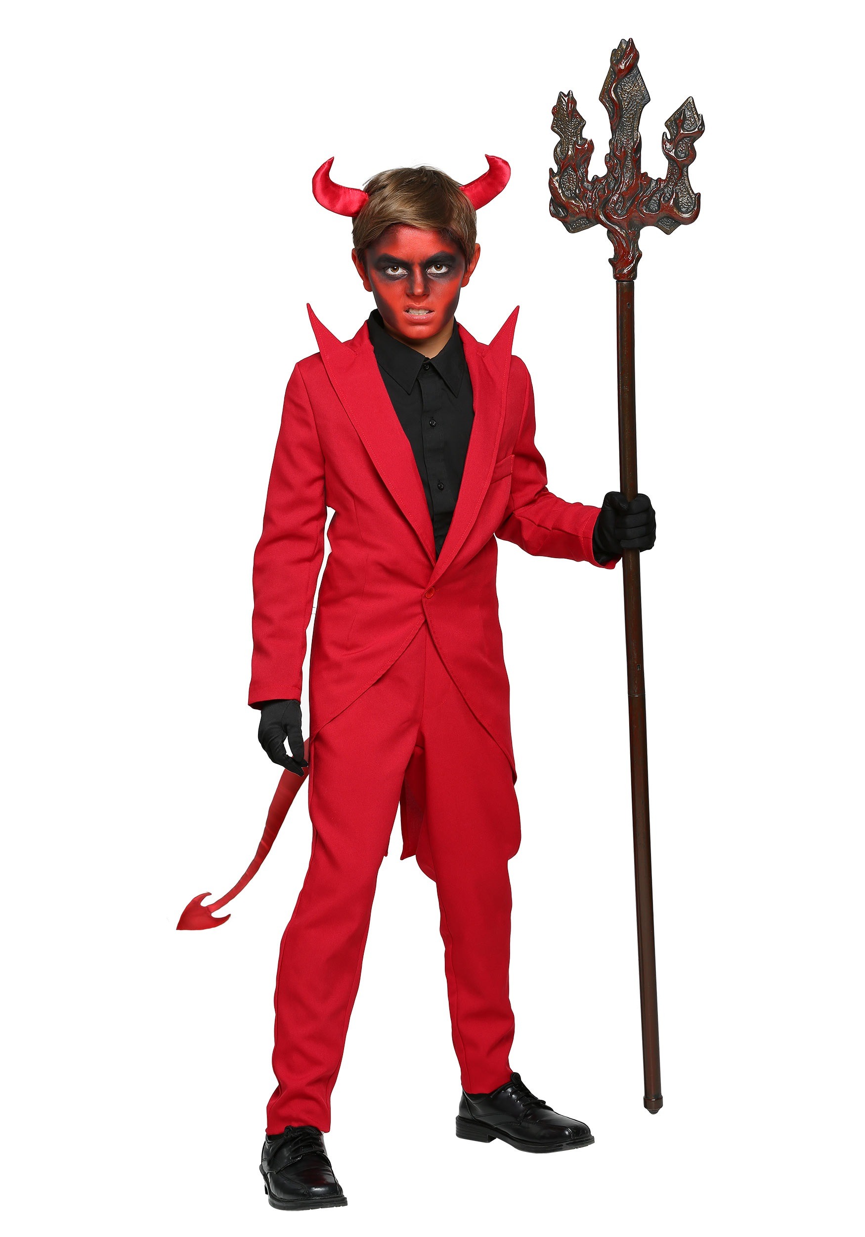 Kid’s Red Devil Suit Costume