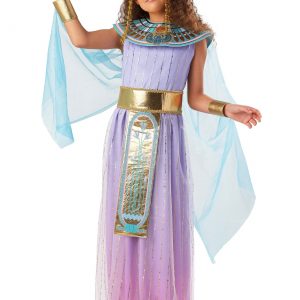 Kid's Rose Lavender Cleopatra Costume