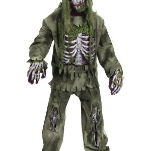 Kids Skeleton Zombie Costume