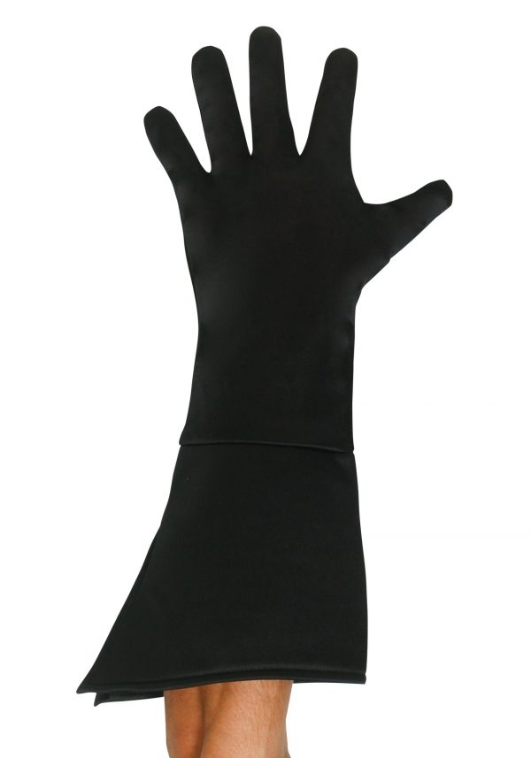 Kid's Superhero Black Gloves