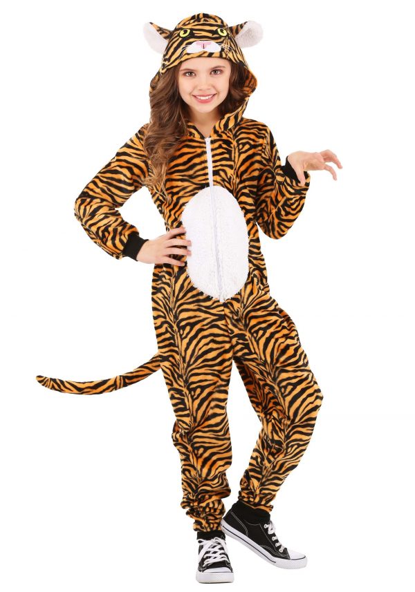 Kid's Tiger Onesie Costume