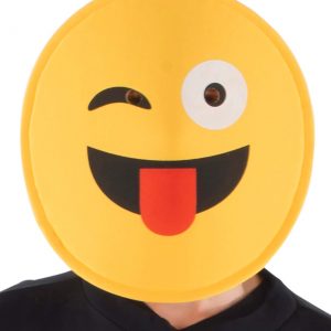 Kid's Tongue Emoji Mask