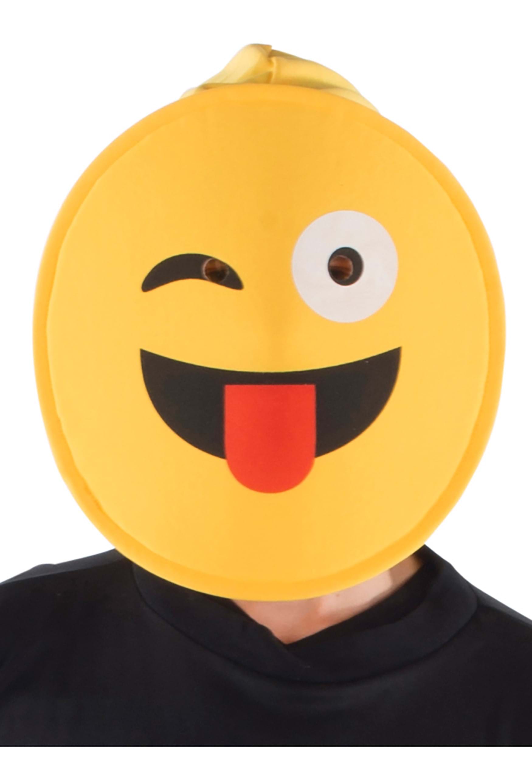 Kid’s Tongue Emoji Mask