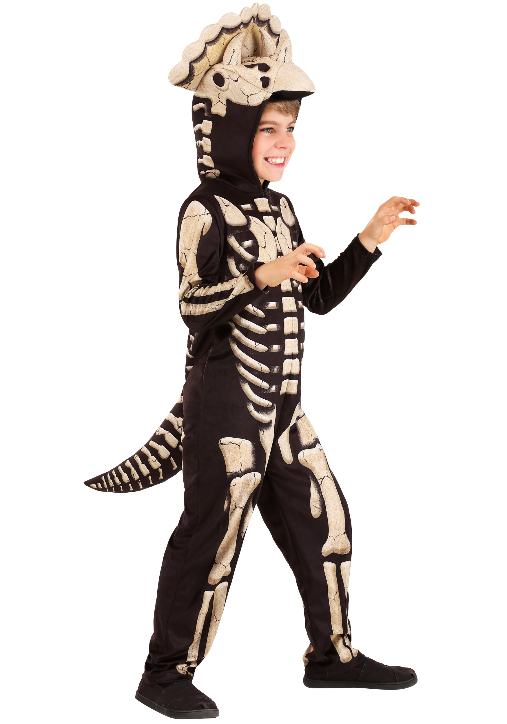Kid’s Triceratops Fossil Costume