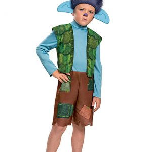 Kid's Trolls World Tour Branch Costume