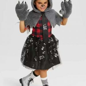Kids Werewolf Dress Costume