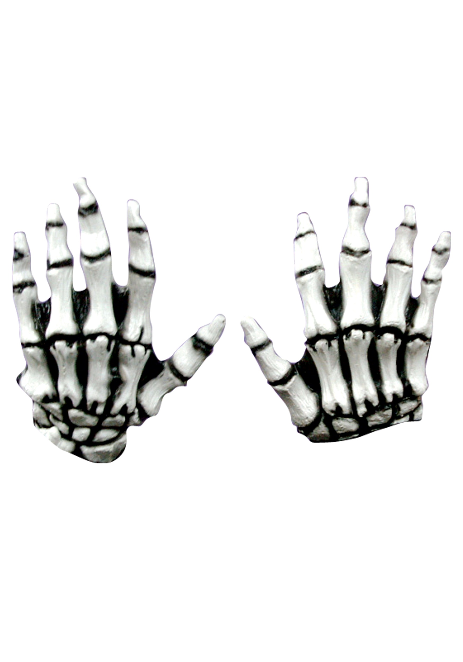 Kid’s White Skeleton Hands