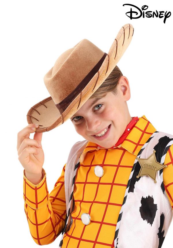 Kid's Woody Cowboy Costume Hat