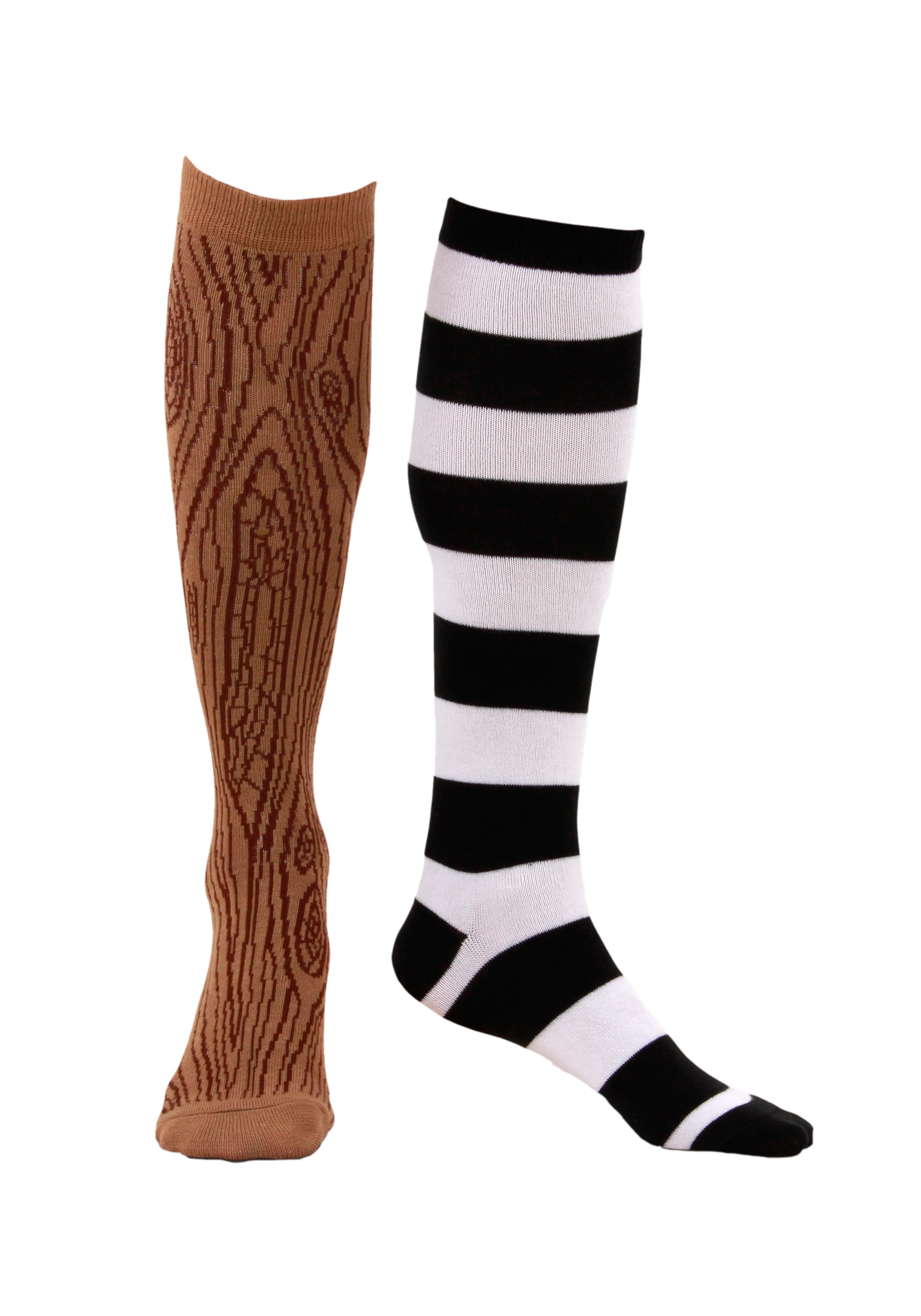 Knee-High Mismatched Pirate Socks Men