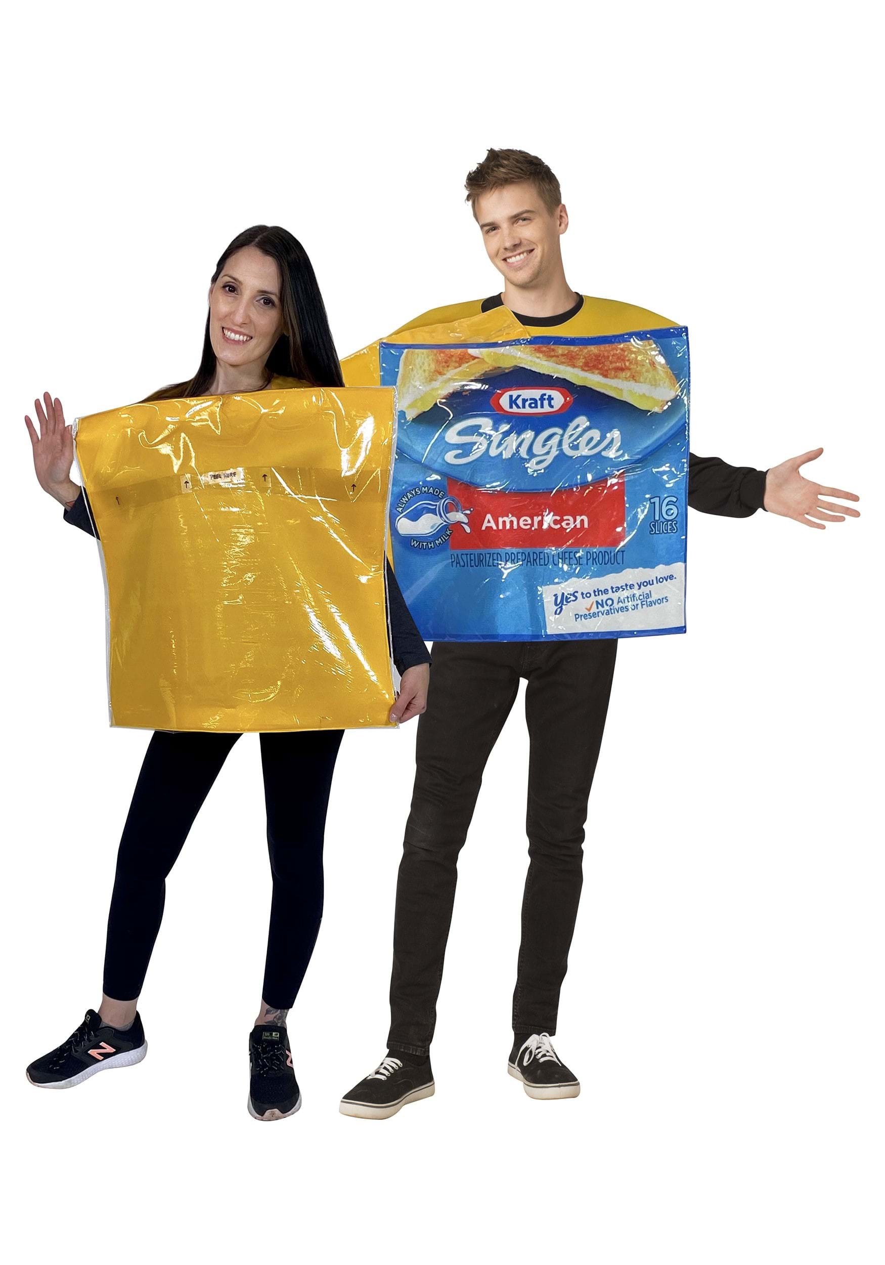Kraft Singles Cheese Couples Costume