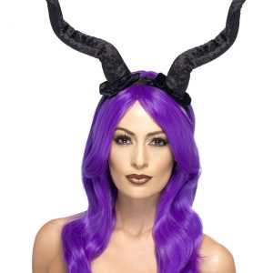 Krampus Horns Headband for Adults