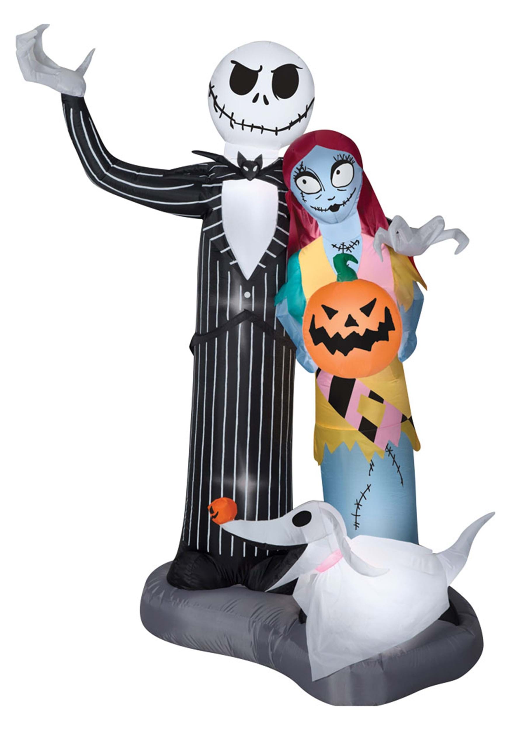Large 6FT Airblown Nightmare Before Christmas Scene Prop