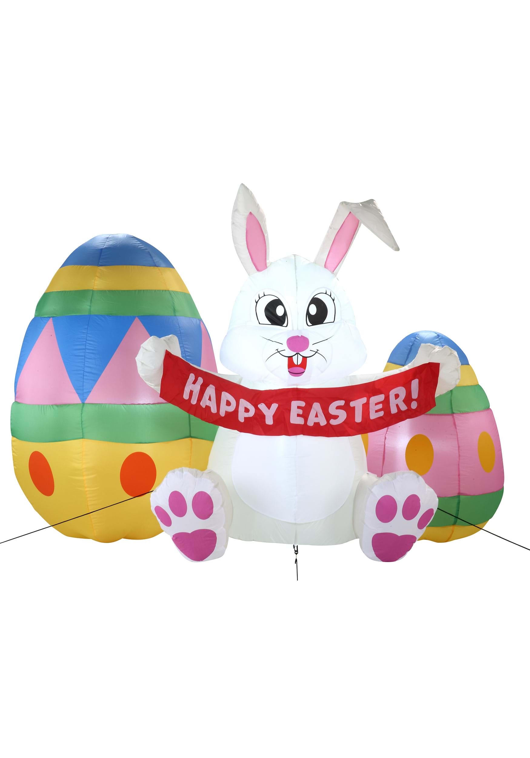 Large Easter Bunny Inflatable 6FT Tall Decoration