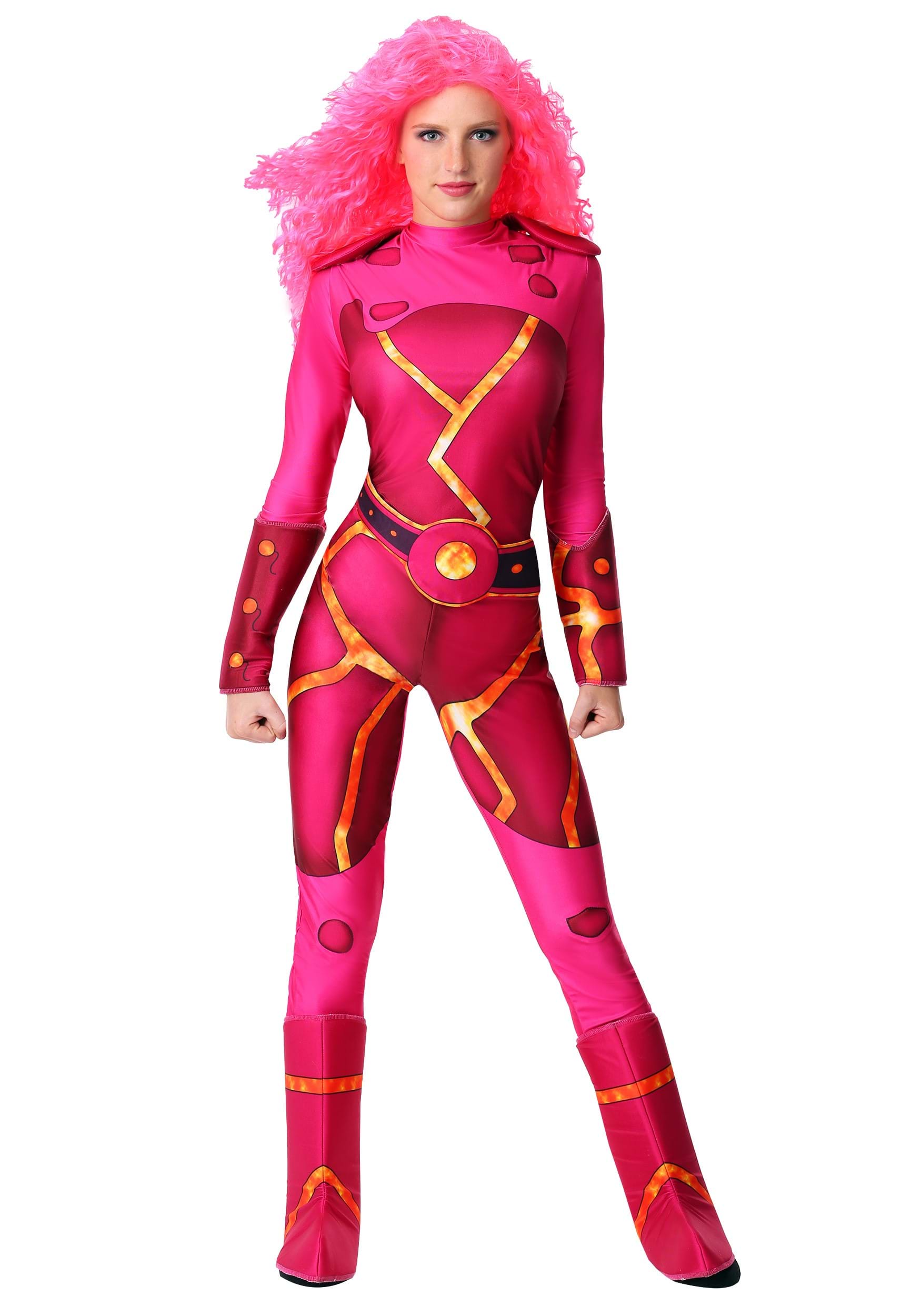 Lava Girl Costume for Adults